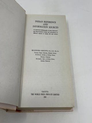 Indian Reference and Information Studies