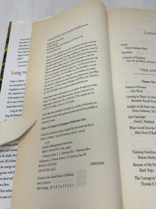 Living the Questions: Essays Inspired by the Work