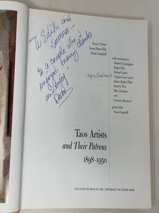 Taos Artists and Their Patrons, 1898-1950