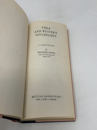 Yoga and Western Psychology