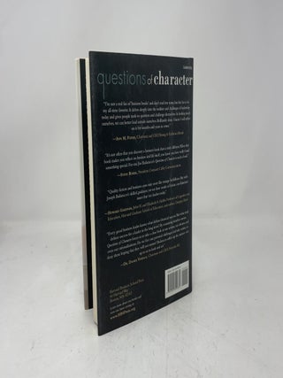 Questions of Character: Illuminating the Heart of Leadership Through Literature