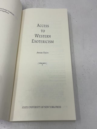 Access to Western Esotericism