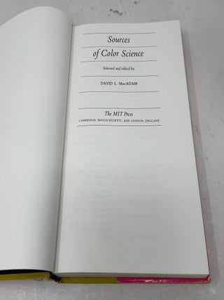 Sources of Color Science