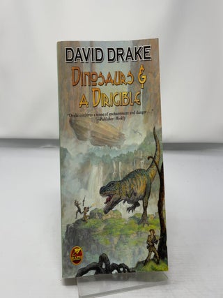 Item #430463 Dinosaurs and a Dirigible. David Drake