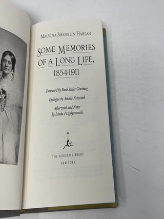 Some Memories of a Long Life, 1854-1911