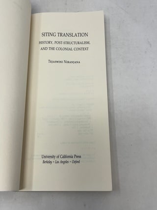 Siting translation
