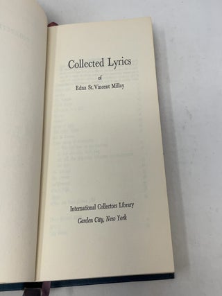 Collected Lyrics