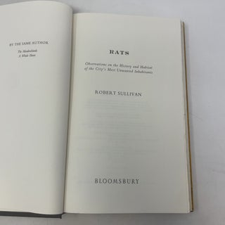 Rats: Observations on the History and Habitat of the City's Most Unwanted Inhabitants