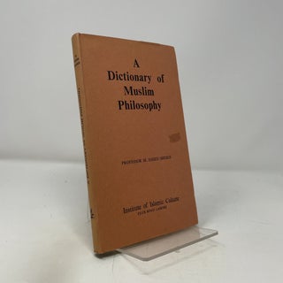 A Dictionary of Muslim Philosophy