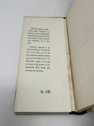 Some Moral and Religious Teachings of Al-Ghazzali