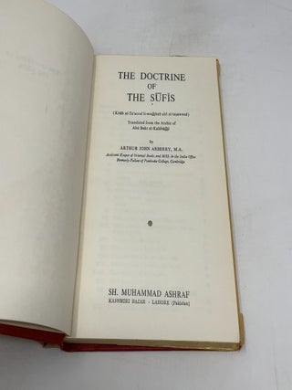 The Doctrine of the Sufis