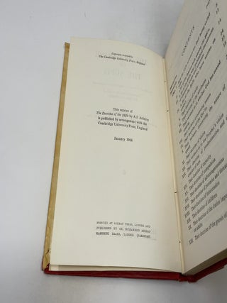 The Doctrine of the Sufis