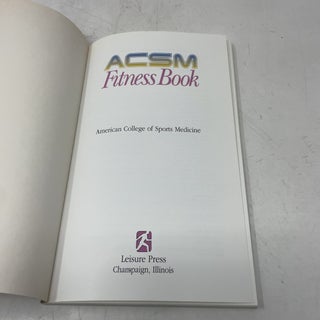 ACSM Fitness Book