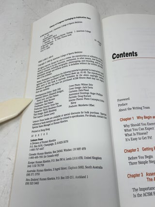 ACSM Fitness Book