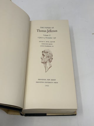 The Papers of Thomas Jefferson Vol. 17 6 July to 3 November 1790