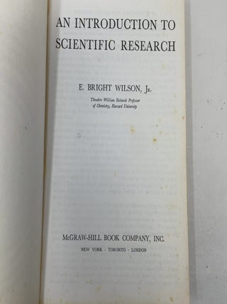 An Introduction to Scientific Research