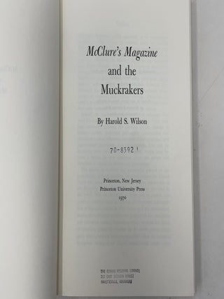McClure's Magazine and the Muckrakers