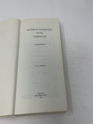 Historical Foundations of the Common Law
