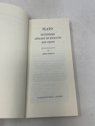 Euthyphro, Apology Of Socrates, And Crito