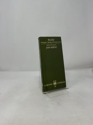 Euthyphro, Apology Of Socrates, And Crito