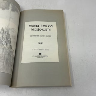 MEDITATIONS ON MIDDLE-EARTH