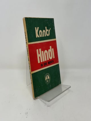 Kants' Hindi in One Month