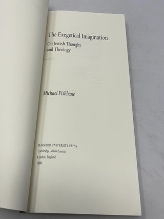 The exegetical imagination
