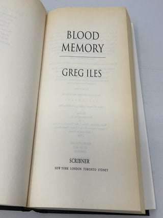 Blood memory