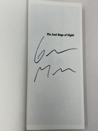 The Last Days of Night: A Novel