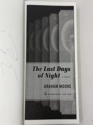 The Last Days of Night: A Novel