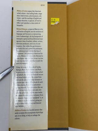 Politics of Letters