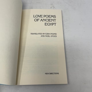 Love Poems of Ancient Egypt
