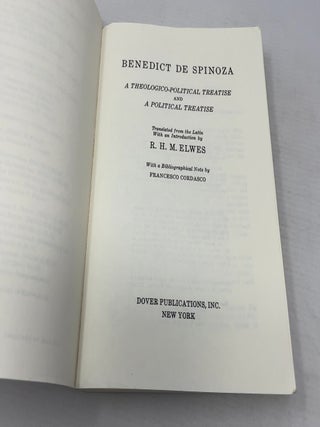 The Theologico-Political Treatise