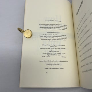 How Proust Can Change Your Life: Not a Novel
