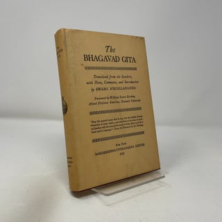 Item #432230 The Bhagavad Gita. Swami Nikhilananda