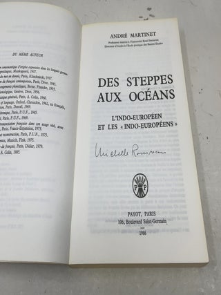 Des steppes aux oce?ans
