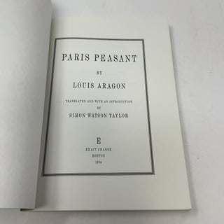 Paris Peasant