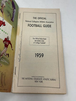 Official NCAA Footbal Guide 1959