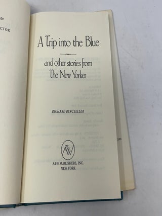 A Trip Into the Blue & Other Stories