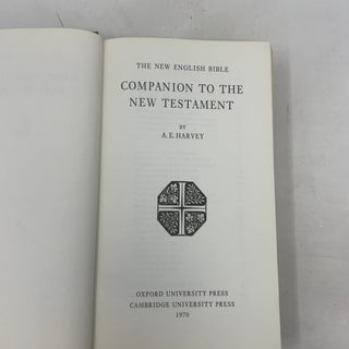 The New English Bible, Companion to the New Testament
