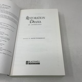 Restoration Drama