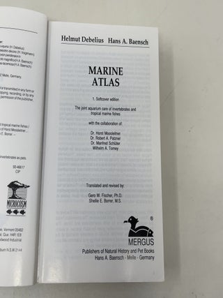 Baensch Marine Atlas 1