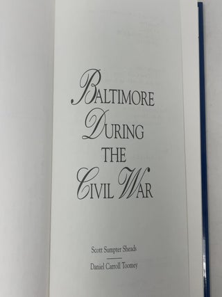 Baltimore During the Civil War