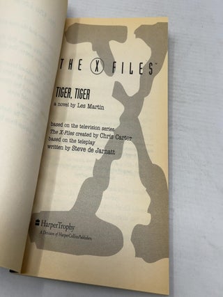 X Files: #3 Tiger, Tiger