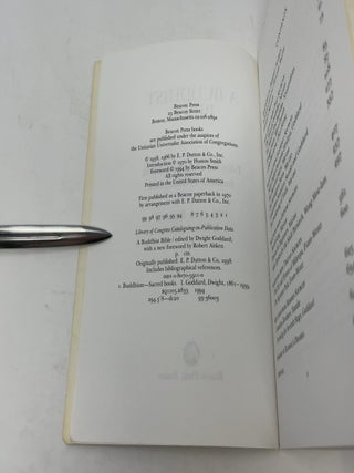 A Buddhist Bible