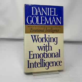 Item #433752 Working with Emotional Intelligence. Daniel Goleman