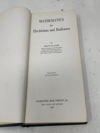 Mathematics for Electricians and Radiomen