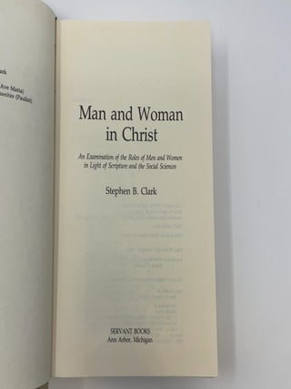 Man and Woman in Christ