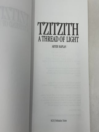 Tzitzith: A Thread of Light