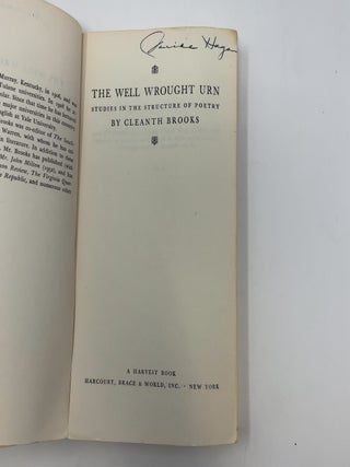 The Well Wrought Urn